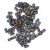 RiToEasysports Plastic Alphabet Beads 100Pcs Mixed Color Rectangular Letter Beads for DIY Jewelry Crafts Perfect for Kids and Teachers