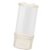 RiToEasysports Toy Storage Container Large Capacity Transparent Cylinder Plush Toy Display Bucket for Home Organization 57x26cm (White)
