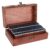 RiToEasysports Vintage 70Pcs Wooden Alphabet and Number Stampers for Crafting, DIY Scrapbooking for Children and Adults