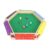RiToEasysports Wooden Close The Box Dice Game, 6 Sided 10 Numbers Board Math Game for 2-6 Players Family Party Pub