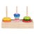 RiToEasysports Wooden Tower of 10 Rings Puzzle, Logic Toy with Storage Box for Kids 5 Years Old (Large Boxed Tower of)