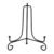 Rjrjc Iron Display Easel, Black Tabletop Stand for Plates, Photo Frames, Books, and Artwork, 5 Size Options (4″ to 12″), Metal Holder for Home and Retail Showcases (6 Inch (153mm ID, 5mm Thickness))