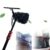 RJYYYDS Glass Cleaning Brush with Telescopic Pole, Household Water Supply System for Solar Panels & Windows, 9m/30ft Rotating Brush Tool,35cmbrushhead-3.6M/12FT