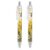 RLDOBOFE Bees Sunflowers Daisy Rose Flowers Gel Medium Point Pen for Office, Professional Ballpoint