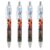 RLDOBOFE Cartoon Ladybug Flower Gel Medium Point Pen for Office, Professional Ballpoint