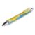 RLDOBOFE Yellow And Blue Pattern Gel Medium Point Pen for Office, Professional Ballpoint
