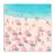 RLTXBUK Coastal Beach Diamond Art Kits, Pastel Pink Summer Ocean Seaside Landscape Gem Diamond Painting Art Kits for Kids Adults Beginners, Coastal Granddaughter Room Decor, 11.8×11.8 Inch