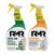 RMR Instant Mold & Mildew Stain Remover Spray + Xtreme Soap Scum Remover, No-Scrub Indoor/Outdoor Cleaning System for Bathroom, Shower, Siding, & Deck, 2–32 Oz Bottles