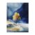 RMYRHQ Dreamy Moody Blue Tone Watercolor Single Golden Autumn Tree Wooden Puzzles for Adults 500 Pieces Warm Fall Grassland Landscape Puzzle Ideal for Nature Lovers New Year and Holiday Presents