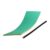 RNXRZANK Float Pad Outdoor Mat Mattress Foam Raft Cushion Unsinkable Soft Surface Suitable for Beach Adults Family Parties, Green Orange