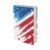 Rnyleeg American Flag Book Jacket Cover for Textbooks, Stretchable Book Sleeve up to 9×11 Inches, Easy to Put on and Clean, Back to School Gifts for Kids