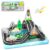 Road Mini Magnetic Tiles with Case Travel Toys for 3+ Year Old Boys Girls