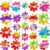 Roaqua 50 pcs Bulk Octopus Pop Keychain Sea Animal Party,Fidget Kids toys