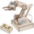 Robot Arm Kit for Kids Ages 8-12,Stem Robotics Kit with Motors & PCB Board,DIY Mechanical Hand Engineering Project,Science Building Toys for Boys Girls Teens,No Soldering Required Robotics Kit