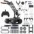 Robotic Arm Kit, Science Projects for Kids Ages 8-12, Cool Electronic Robot Kit for Boys & Girls to Learn Programming/Techology, Educational Toy Building Kits for Beginners, Xmas Birthday Gift.
