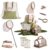 ROBUD Bug Catcher for Kids, Bug Catcher Kit with Bag Kit, Outdoor Exploration Set for Camping, Montessroi Toy for Kids Coming Closer to Nature，WRP07