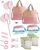 ROBUD Pink Dual Bug Catcher for Kids, Bug Catching Kit with Bag Kit, Pink Outdoor Exploration Set for Camping, Montessroi Toy for Kids Coming Closer to Nature, WRP60