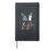 Rock Paper Scissors Nothing Beats Cello Orchestra Music Hardcover Journal, Black