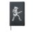 Rockstar Cat Playing Guitar Rock and Roll ROCK Music Hardcover Journal, Black