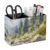 Rocky River in Forests Landscape Desk Organizer PU Leather Caddy Holder