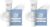 RoC Multi Correxion 5 in 1 Anti-Aging Daily Facial Moisturizer for Women and Men, Broad Spectrum SPF 30 & Shea Butter (1.7 oz) with Night Cream Packette (Packaging May Vary) (Pack of 2)