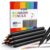 ROCOD Rainbow Pencils, 12 Rainbow Colored Pencils, Fun Pencil, Art Supplies for Kids, Birthday Christmas Gifts for Kid 8-12 Stocking Stuffers Easter Basket