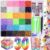 RODAKY Resin Jelly Rhinestone Bedazzler Kit 3mm Flatback Rhinestones Gems with Tools Kit Colorful Glitter Jewels for Crafting Bedazzling Clothes Tumbler Shoes Nails Art
