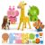 ROHSCE 3D Animal Puzzles for Ages 3-8, 5 Pack DIY Art Craft Kits