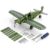ROHSCE Metal Model Airplane Building Toys for Boys & Girls Ages 8-16, 285 Pieces DIY STEM Construction Kits, Educational Engineering Science Plane Set, Vintage Aircraft Vehicle Gift for Kids & Adults