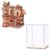 ROKR 3D Wooden Puzzle Dream Coffee Factory, Acrylic Display Case Dust Cover for Collectibles