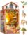 Rolife Book Nook Kit Sunset Isle DIY Miniature Snap-Fit 3D Wooden Puzzles