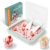 Rolled Ice Cream Maker Kit, At Home Ice Cream Roller Maker Machine with Instant Freeze Tray with Lid & 2 Spatulas, roll ice cream maker for Family Activities, Frozen Yogurt Machine (Mint Green)