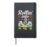 Roller Skate Floral Rollin Into 3 girls 3rd birthday gifts Hardcover Journal, Black