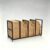 Rolling Cardboard Storage Rack, Heavy‑Duty Metal Cardboard Organizer Cart with Dividers, Mobile Corrugated Box Holder for Warehouse Garage Workshop Recycling