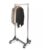 Rolling Clothes Rack with Locking Swivel Casters, Compact