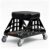 Rolling Shop Stool with Wheels, Heavy Duty Garage Mechanic Stool Chair Rolling Shop Seat [400 LBS Capacity] Work Stool Creeper Seat with Storage Tray for Automotive Auto Repair/Detailing Stool/Salon