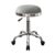 Rolling Stool Chair with Wheels Ergonomic Swivel Seat Adjustable Height 18″-22″ Portable Salon Chair for Hair Stylist for Home Ultra-Quiet Wheels for Beauty Salon Tattoo(Chrome)