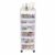 Rolling Storage Cart 6 Drawer Tower, Clear Plastic Storage Organizer