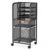 Rolling Storage Cart with Drawers, 3 Tier Metal Organizer Rack for Home