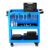 Rolling Tool Trolley with Handle, Mechanic Cart, 6 Hooks & 4 Swivel Casters for Garage, Electrician, Plumber, Teacher Use – Heavy Duty Storage Solution