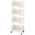 Rolling Utility Cart Organizer – Mobile Storage Shelf with Lockable Caster