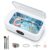 Romon Ultrasonic Cleaning Device 640 ml, 49 kHz Ultrasonic Cleaner with 3 Time Modes, Practical Glasses Cleaning Device for Glasses, Rings, Finger Rings and Coins