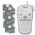 Rongta TH110 Handheld Label Maker Machine with 7 Tapes, QWERTY Keyboard Portable Label Printer, for Home, Office, Organization
