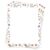 Roowest 150 Sheets Wildflower Printer Paper Decorative Stationery Paper 8.5 x 11 Inch with Border Design Elegant Writing Letterhead Sheets for School Writing Home Office Supplies