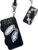 Rosary Counter Fidget Keychain, Portable Handheld Scroll Wheel, Daily Mindfulness Spiritual Reflection Handheld Scroll Wheel, Catholic Prayer Companion (Black)