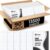 Rosmonde 13500 Sheets Graph Paper Bulk, 90 Pack, Bulk Grid Paper, 4×4, 8″ x 10.5″, Bulk Loose Leaf Paper, Thick Graphing Paper, Fights Ink Bleed, 3 Hole Punched, Quad Ruled Sheets, Bulk School Supply