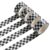 Rosojodg 4Pcs Fade-Resistant Checkerboard Duct Tape – Black and White Plaid Design for Arts and Crafts, Home Decor and DIY Projects