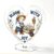 Rotating Acrylic Desktop Ornament Heart – Shaped Duck Pushing Flower Cart Birdhouse Bloom With Joy for Home Office Desktop