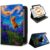 Rotating Case for 6.8″ Kindle Paperwhite 11th Gen 2021, Van Gogh Cat