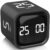 Rotating Pomodoro Timer 5, 25, 10 50 Minutes Preset, Desk Productivity Flip Timer, ADHD Tool Cube Countdown Stopwatch, Vibration/High/Low Volume/Custom Modes, for Work, Study, Back to School, Kitchen